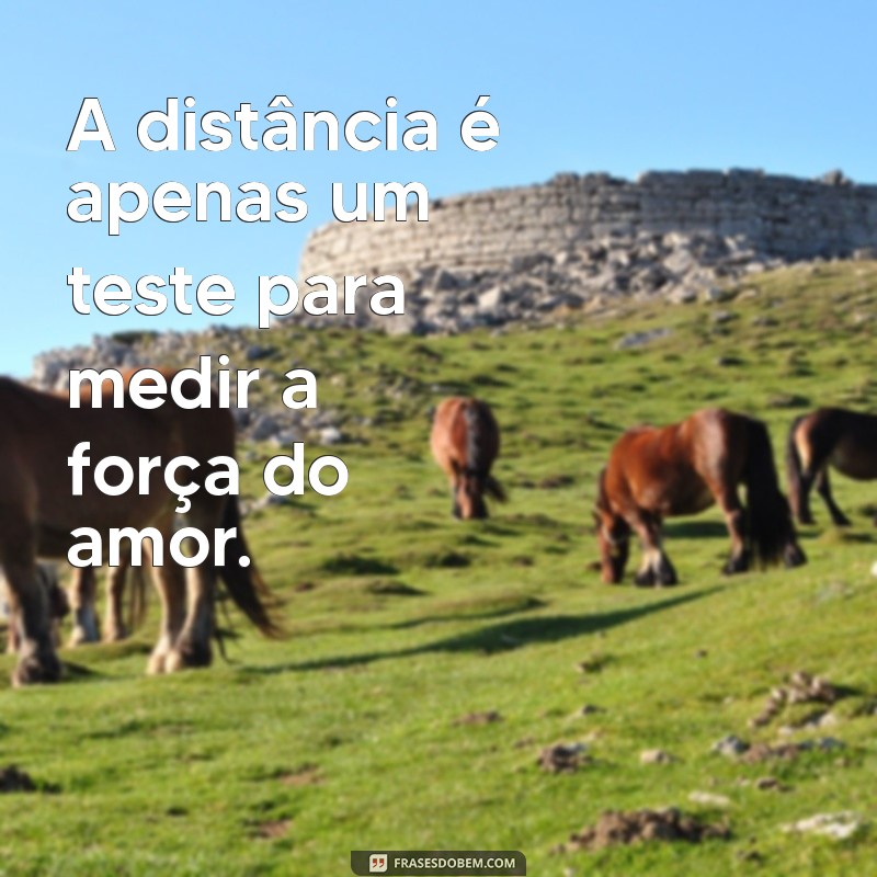 Frases Inspiradoras sobre Distância e Amor: Conectando Corações à Distância 