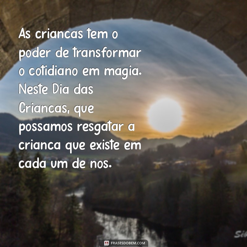 Dia das Crianças: Celebrando a Alegria e a Magia da Infância 