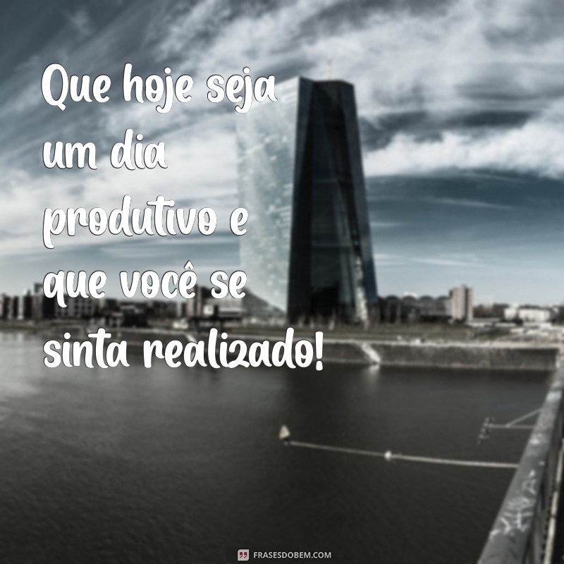 Como Começar o Dia com Energia: Dicas para um Bom Dia e um Bom Trabalho 