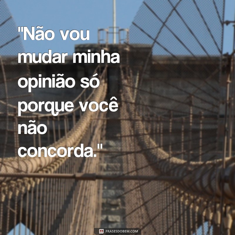 frases de to nem ai pra sua opinião 