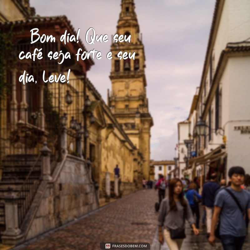 mensagem de bom dia com desenhos engraçados carinhosos ☀️ Bom dia! Que seu café seja forte e seu dia, leve! ☕️💖