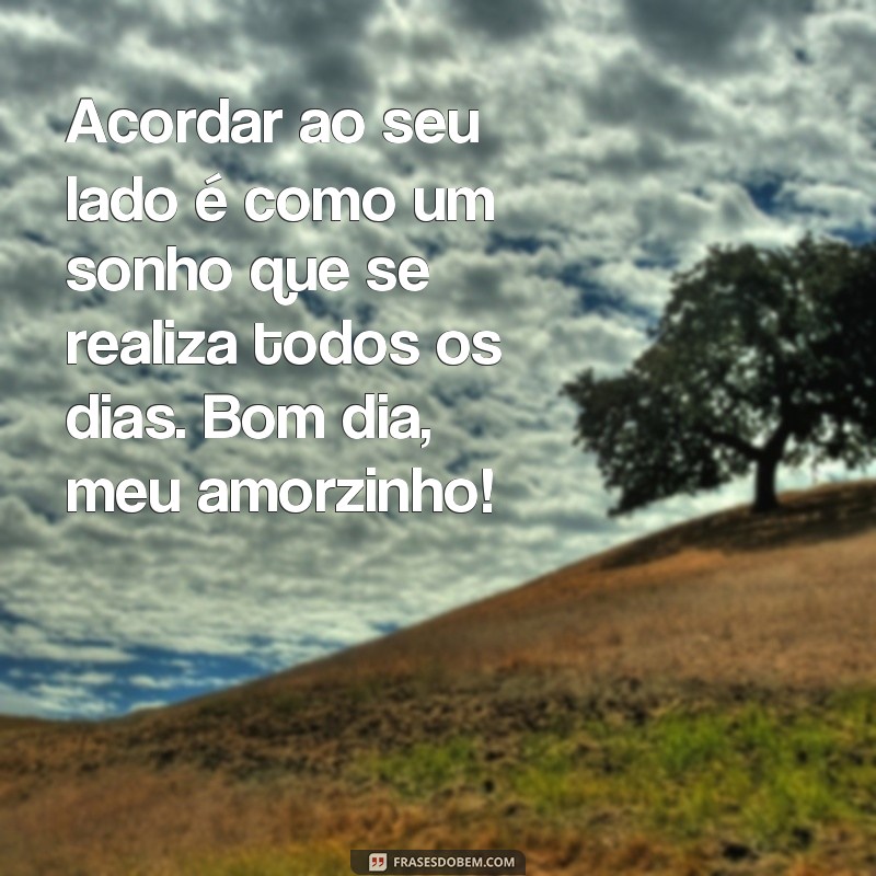 Encante seu amor com as melhores frases de bom dia para o mozão 