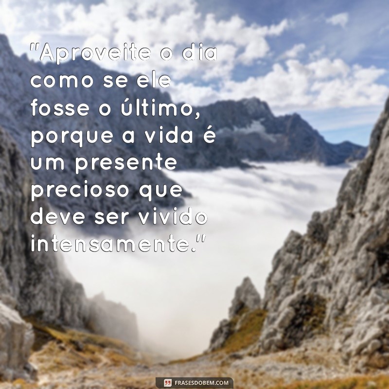 carpe diem frases completa 