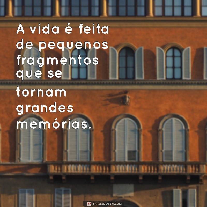 Colecionando Memórias: Frases Inspiradoras para Refletir e Recordar 