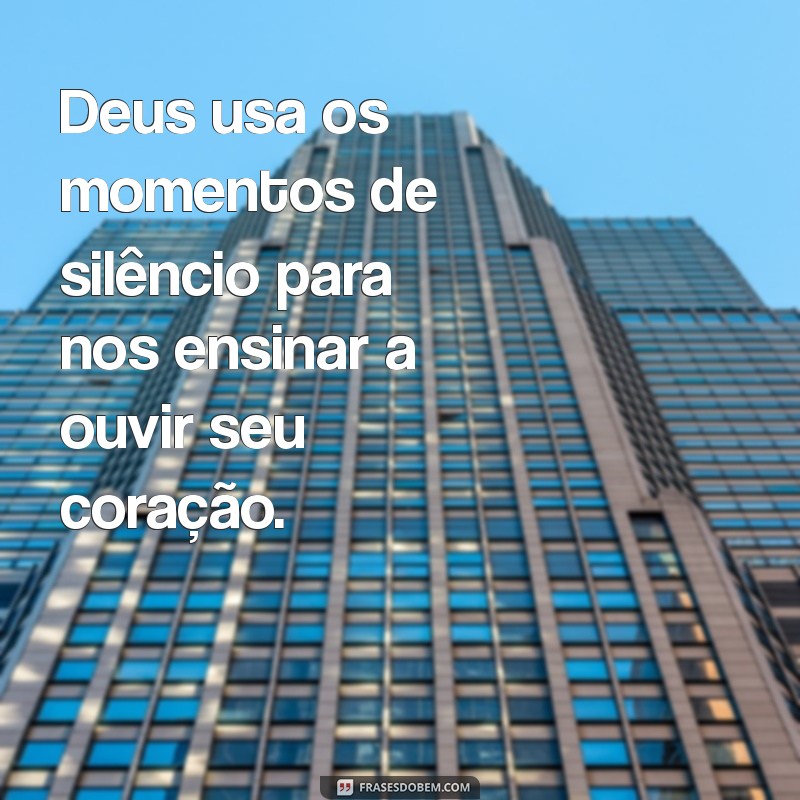 Descubra a Mensagem do Tempo de Deus: Reflexões e Inspirações 