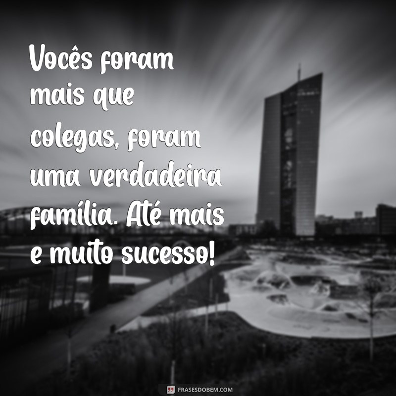 Despedidas no Trabalho: Mensagens Emocionantes para Agradecer Colegas 