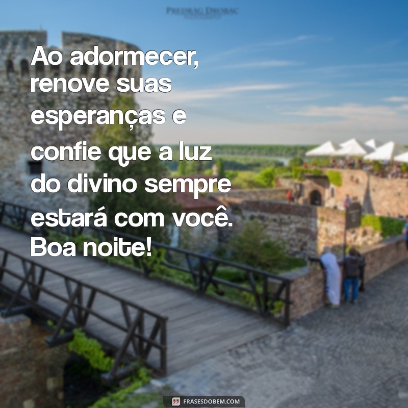 Mensagens de Boa Noite Espíritas: Conforto e Reflexão para um Sono Tranquilo 