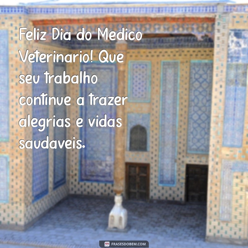 Celebrando o Dia do Médico Veterinário: Homenagens e Agradecimentos 