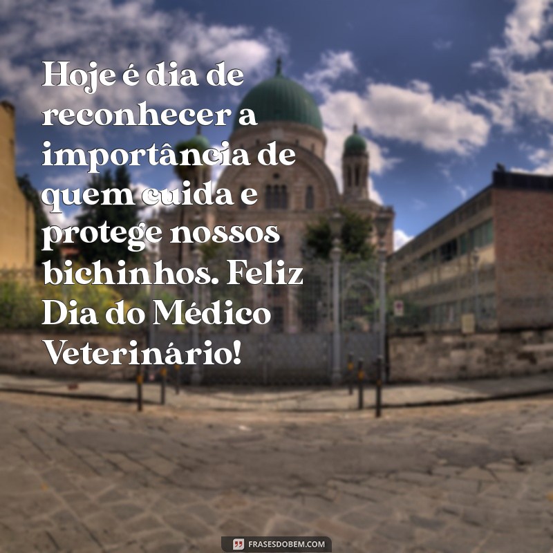 Celebrando o Dia do Médico Veterinário: Homenagens e Agradecimentos 