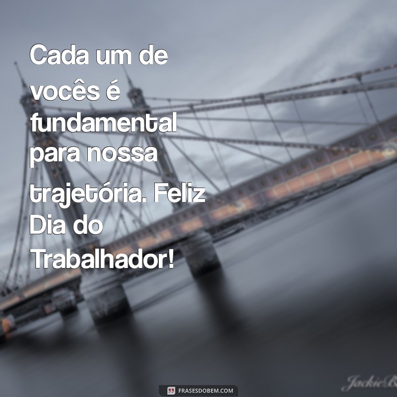 Mensagens Inspiradoras para Celebrar o Dia do Trabalhador com Sua Equipe 