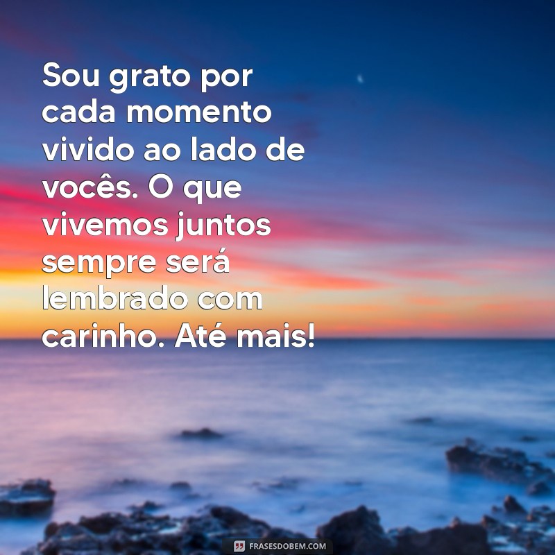 Despedidas no Trabalho: Mensagens Emocionantes para Colegas que Partem 