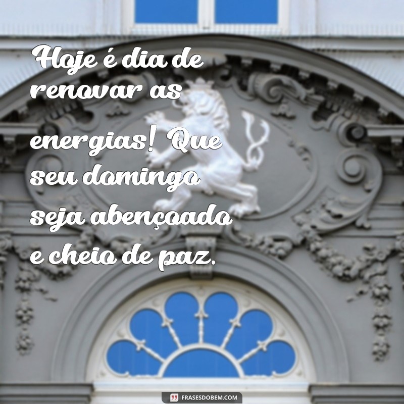 Mensagens Inspiradoras de Bom Dia: Abençoe Seu Domingo com Palavras Positivas 