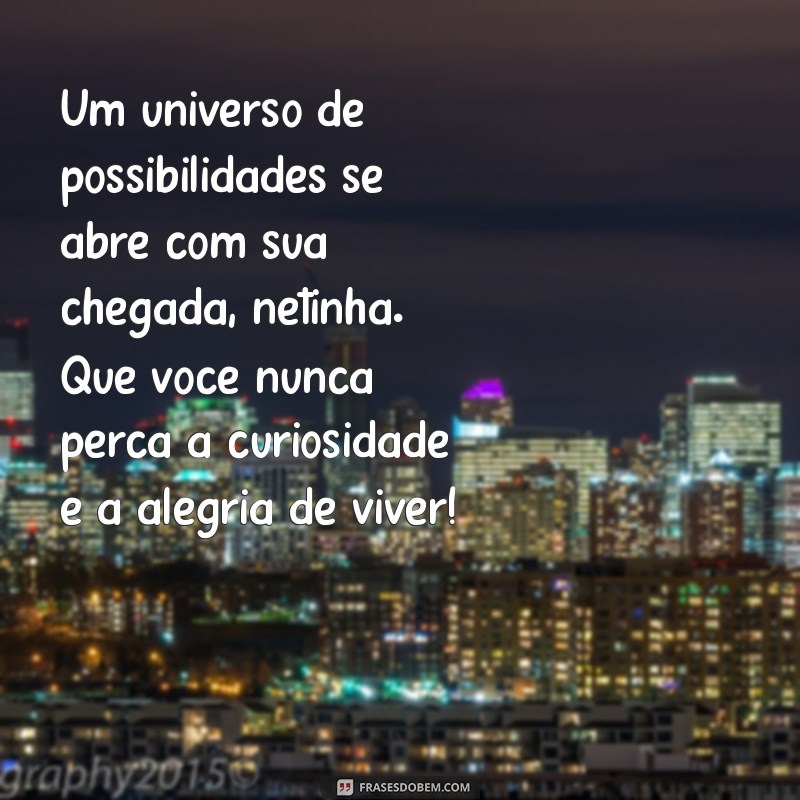 Mensagens Emocionantes para Celebrar o Nascimento da Neta 