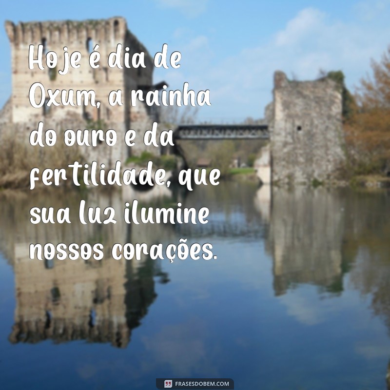 Descubra as melhores frases para celebrar o dia de Oxum com amor e gratidão 