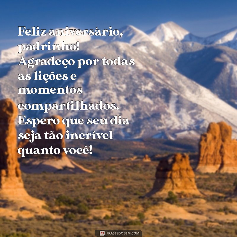 Mensagens Emocionantes de Aniversário para Padrinhos: Celebre com Amor e Gratidão 