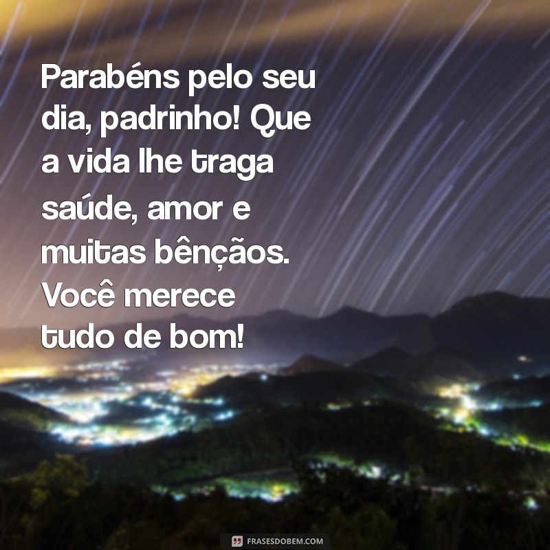 Mensagens Emocionantes de Aniversário para Padrinhos: Celebre com Amor e Gratidão 