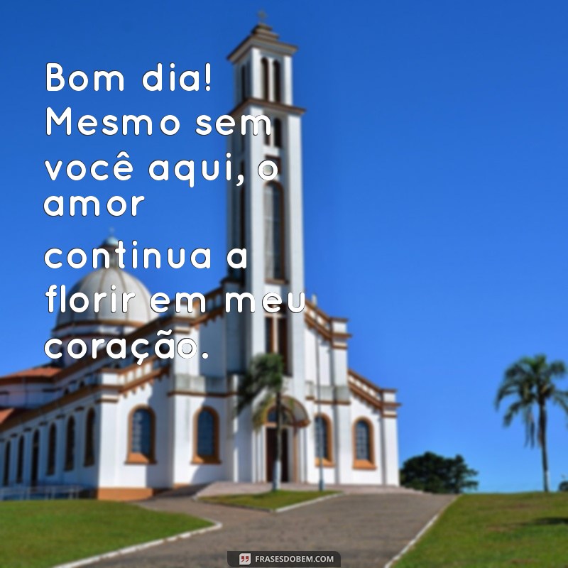 Frases Inspiradoras para Desejar um Bom Dia com Saudades 