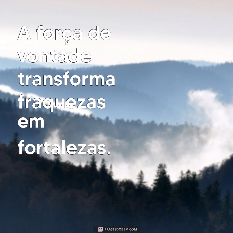 Frases Inspiradoras sobre Força de Vontade para Motivar sua Jornada 