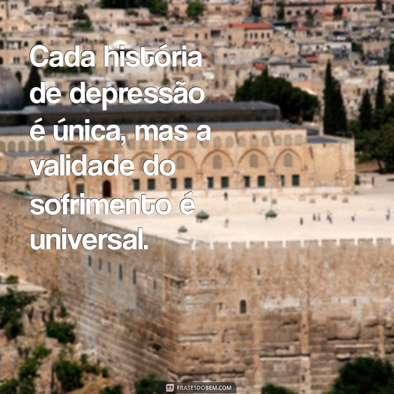 Depressão Não é Frescura: Entenda a Realidade e a Importância do Apoio Emocional 