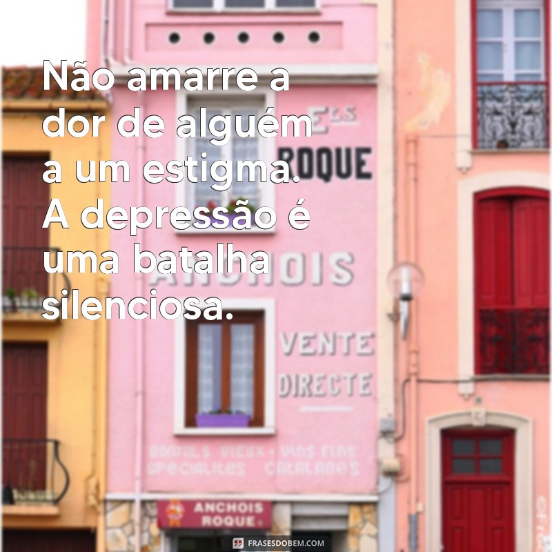 Depressão Não é Frescura: Entenda a Realidade e a Importância do Apoio Emocional 