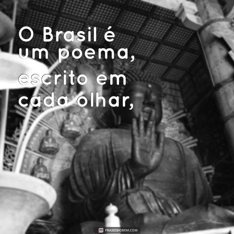 Descubra a Beleza do Brasil em Poemas Curiosos e Inspiradores 