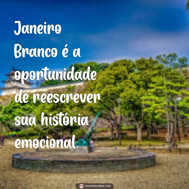 Frases Inspiradoras para o Janeiro Branco 2024: Cuide da Sua Saúde Mental 