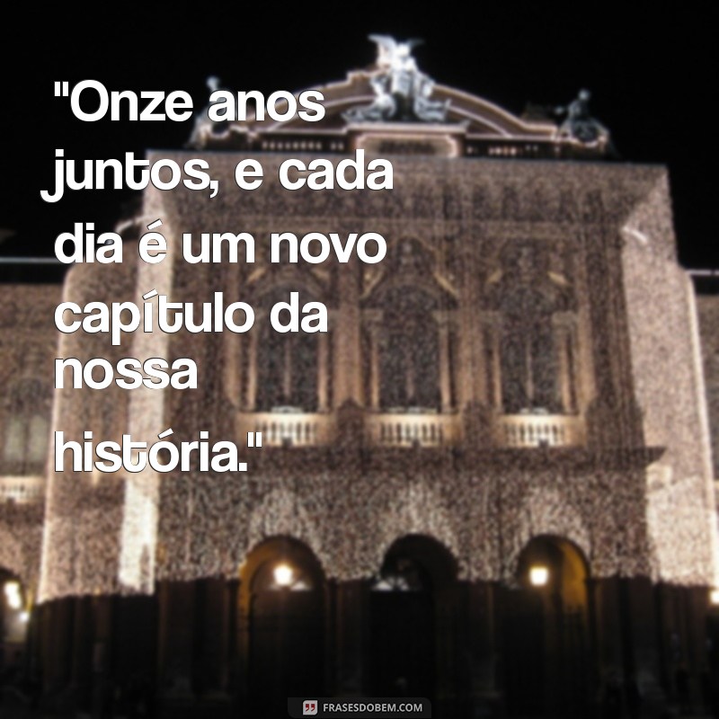 11 anos de casados bodas 