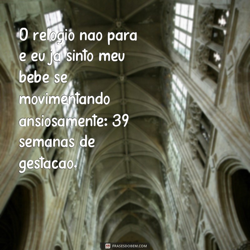 Descubra as Melhores Frases para Comemorar as 39 Semanas de Gestação! 