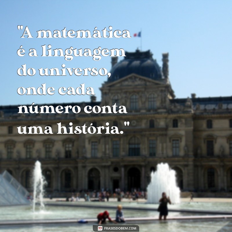 frases sobre matemática 