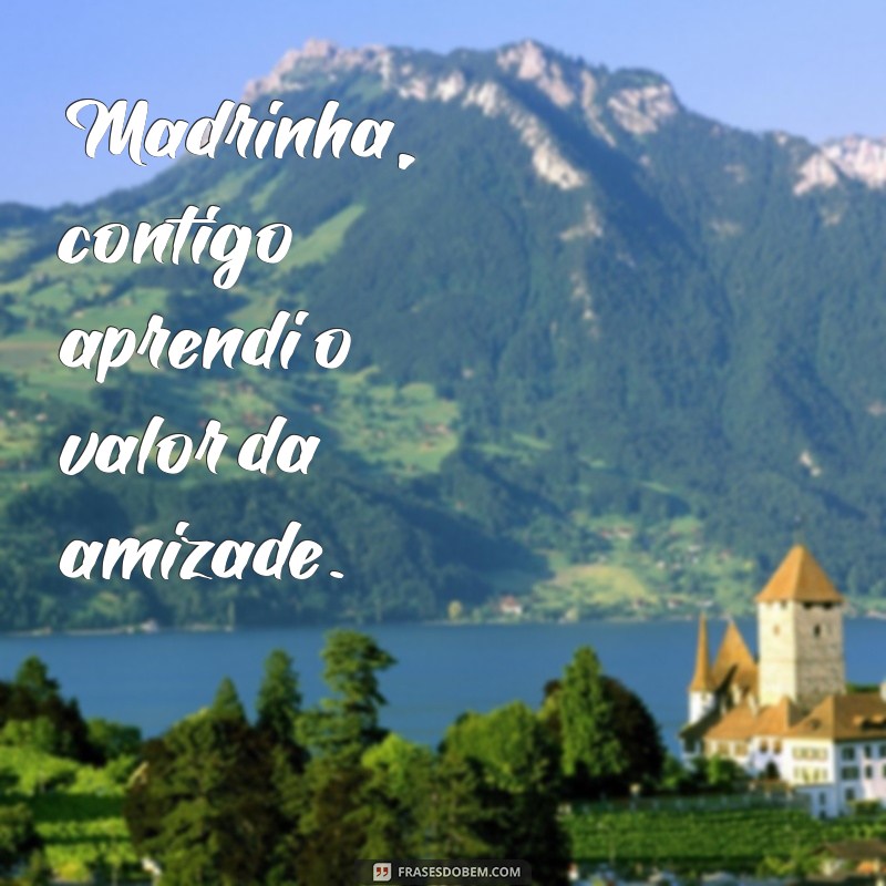 Frases Inspiradoras para Legendas de Fotos com Sua Madrinha 