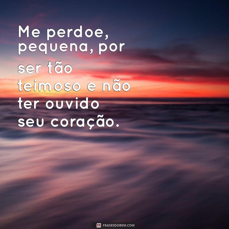 Me Perdoe, Pequena: Reflexões sobre Perdão e Reconciliação 