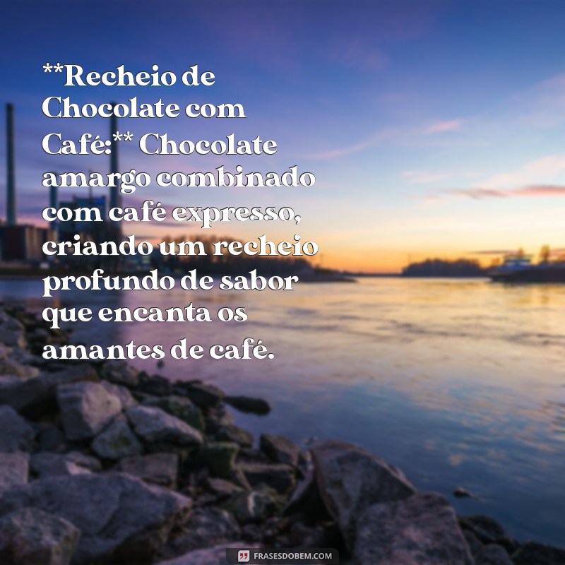 Receita de Recheio de Chocolate para Bolo Profissional: Delicioso e Irresistível 