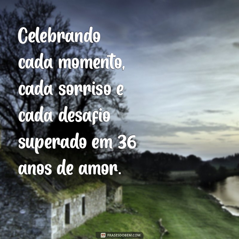 36 Anos de Casamento: Mensagens e Ideias para Celebrar as Bodas de Cedro 