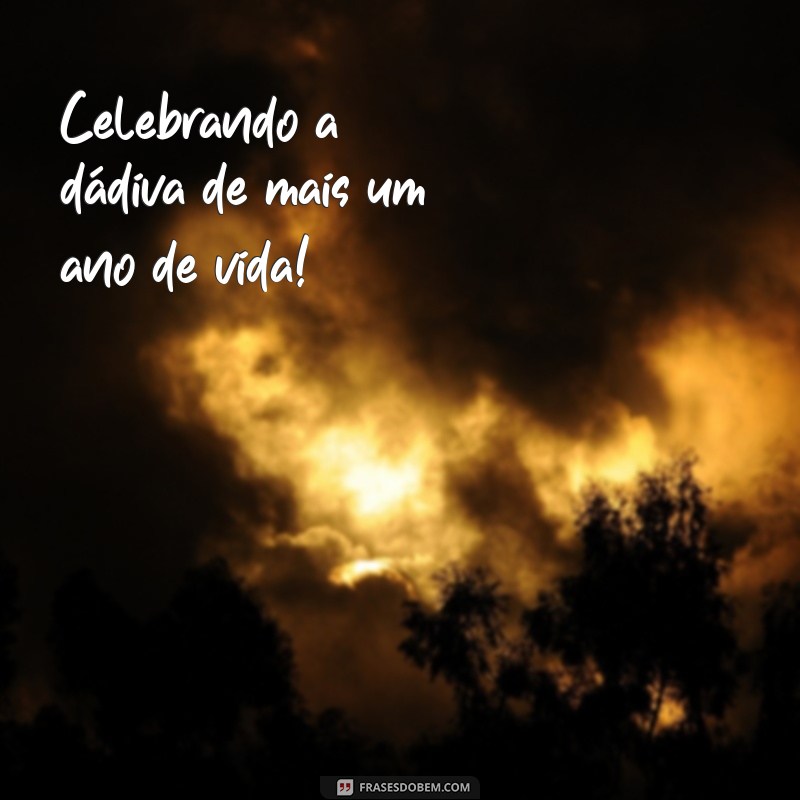 Frases Criativas de Aniversário para Legendar Suas Fotos 