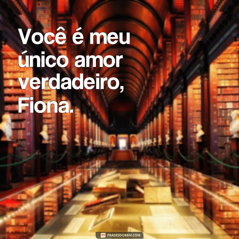 Descubra as melhores frases de amor de Shrek e Fiona - Uma história de amor encantadora 