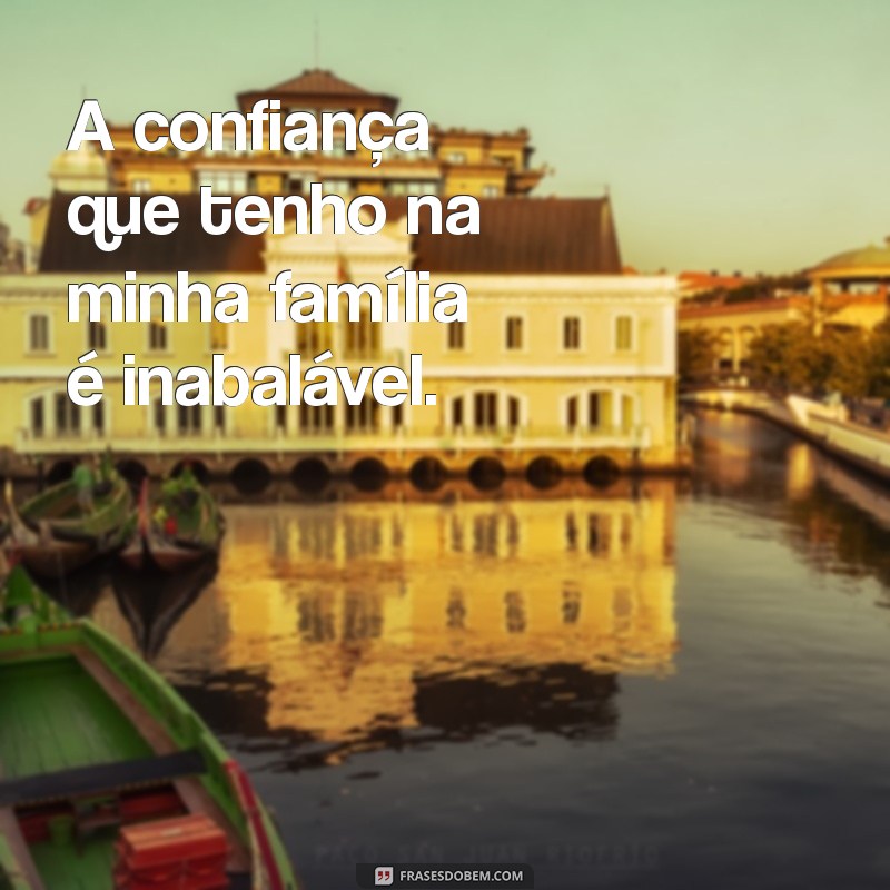 Minha Família, Minha Base: A Importância dos Laços Familiares na Vida 