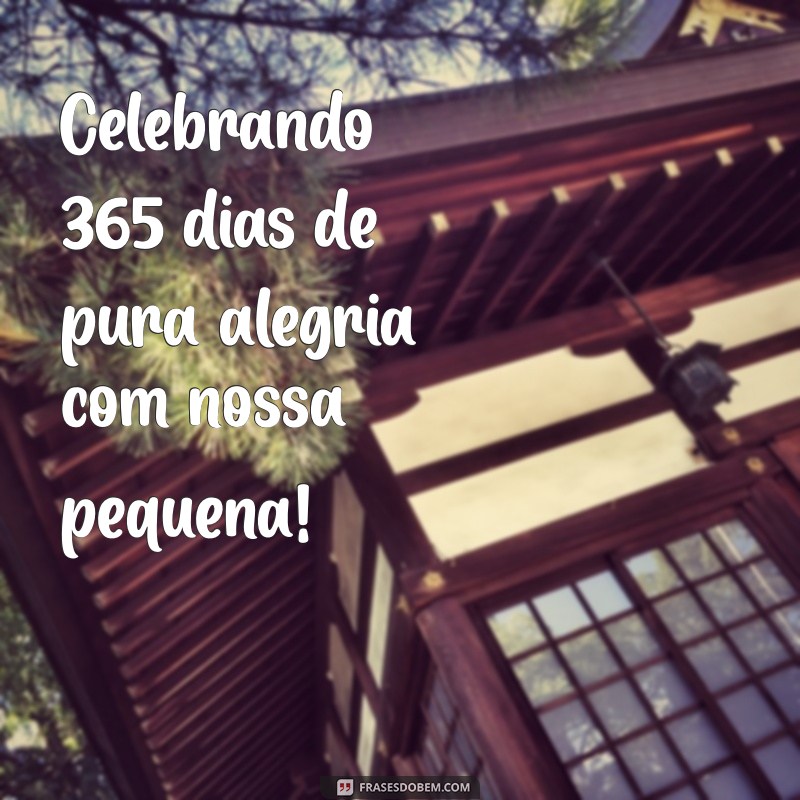 Frases Encantadoras para Celebrar o 1º Aninho da Sua Princesa 