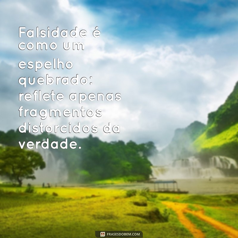 Descubra as Verdades Ocultas: Mensagens de Pessoas Falsas e Mentirosas 