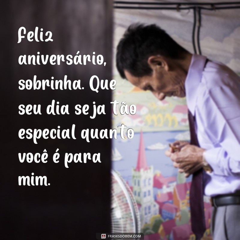 Encante sua sobrinha com frases curtas de aniversário! 