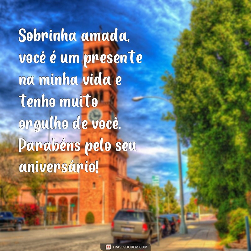 Encante sua sobrinha com frases curtas de aniversário! 