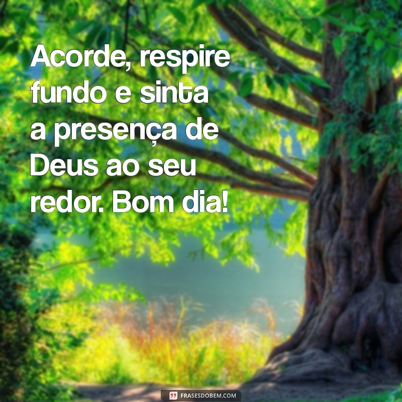 Frases Inspiradoras de Bom Dia: Mensagens de Deus para Começar o Dia com Fé 