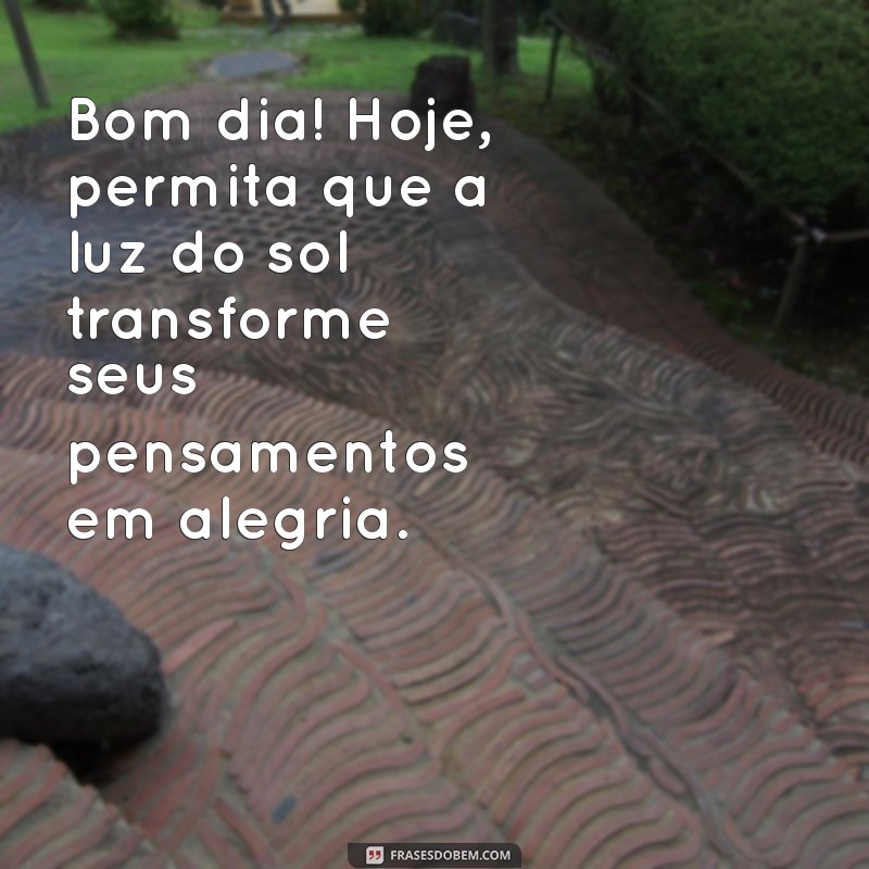 Comece Seu Dia com Energia: Mensagens de Bom Dia Inspiradas no Sol 