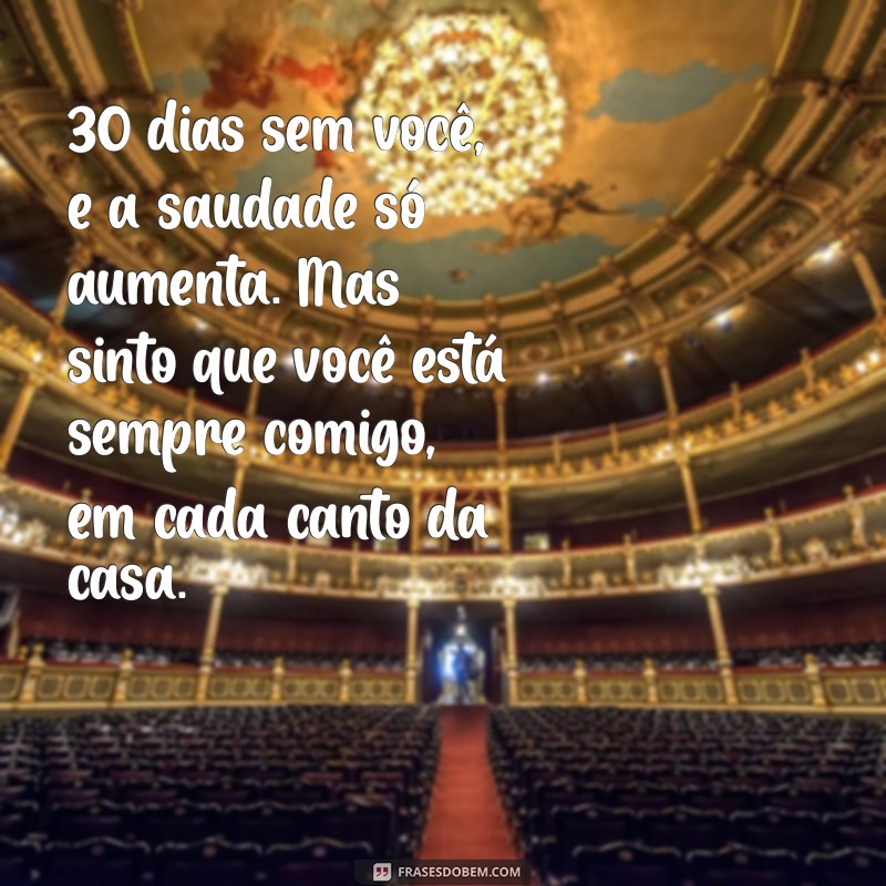 Como Lidar com a Perda: Mensagens Comemorativas para 30 Dias do Falecimento da Mãe 