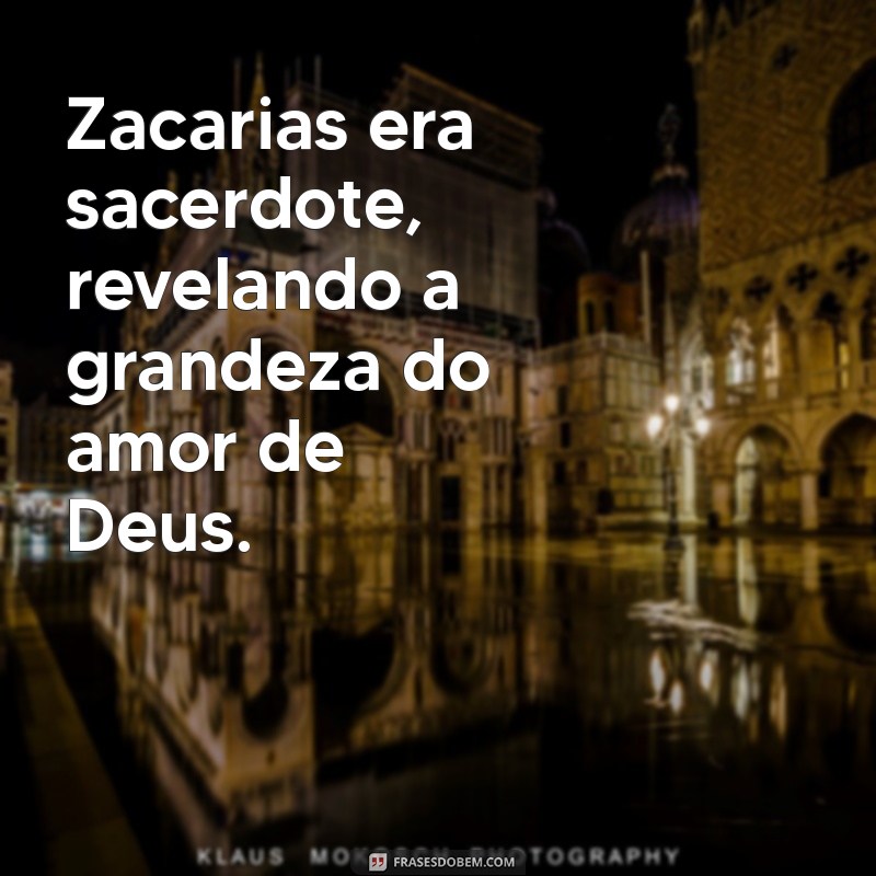 Zacarias: A Vida e o Legado do Sacerdote na História Bíblica 