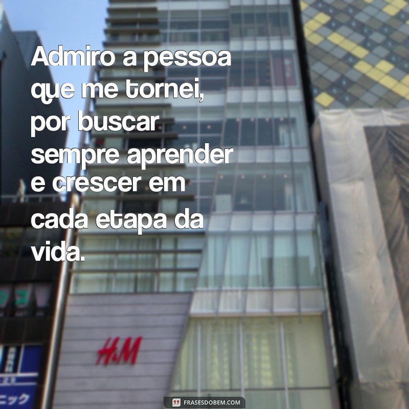 Como Aprender a Admirar a Pessoa que Você se Tornou: Um Guia de Autoaceitação 