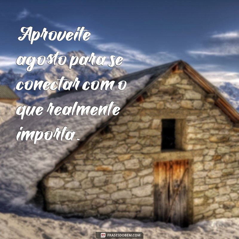 Frases Inspiradoras para 1 de Agosto de 2023: Comece o Mês com Motivação 