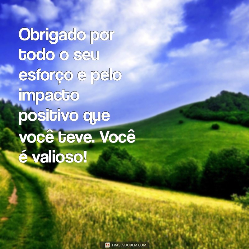 Mensagens de Agradecimento Inspiradoras para Estagiários: Reconheça o Seu Talento! 