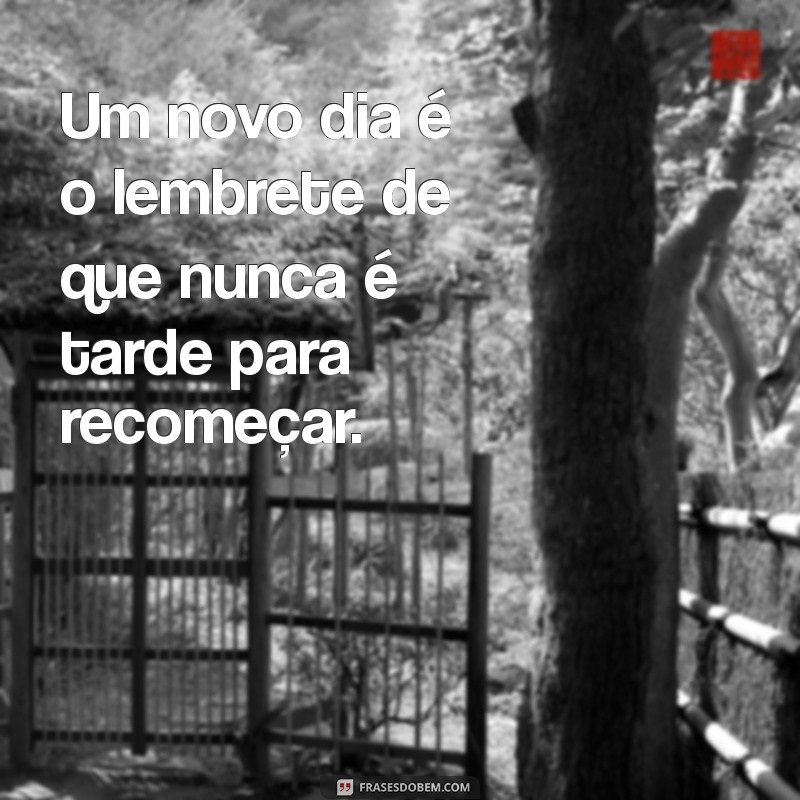 Frases Inspiradoras para Começar um Novo Dia com Positividade 