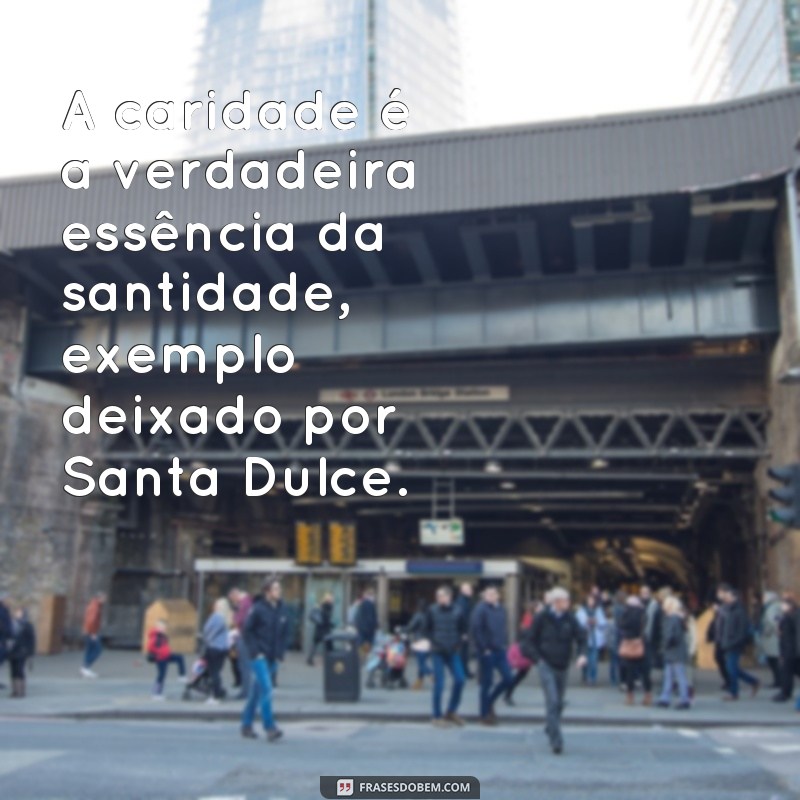 Descubra as mais inspiradoras frases de Santa Dulce para iluminar sua vida 