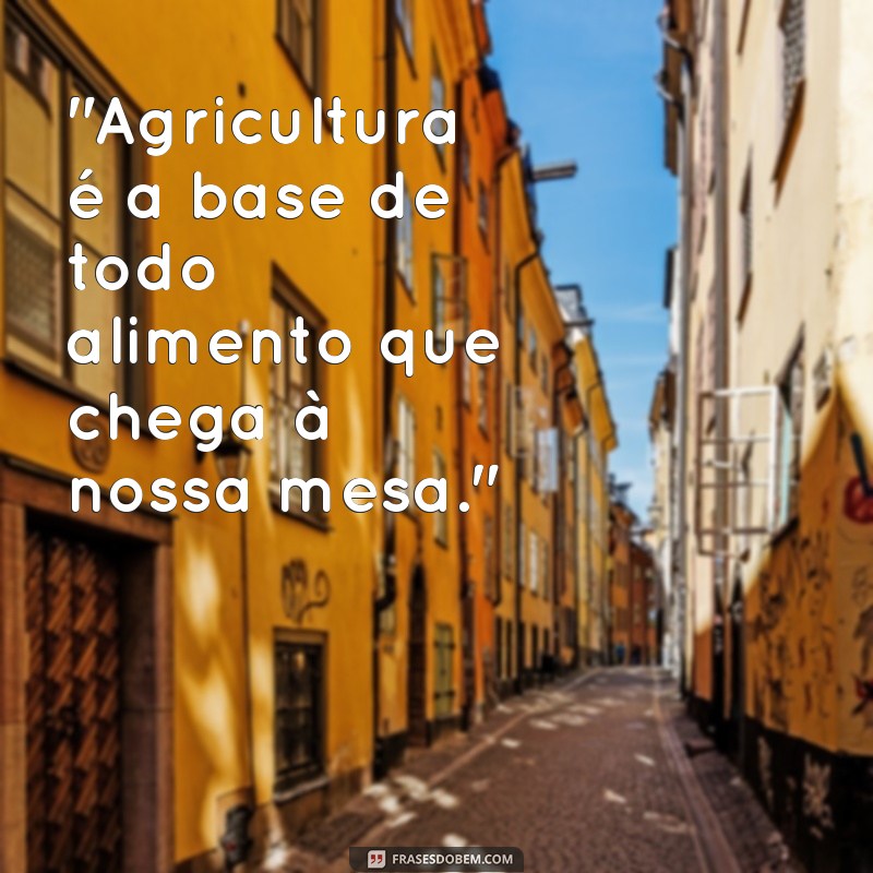 frases de agricultura para status 